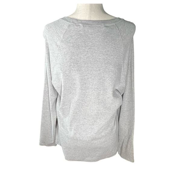 Tommy Hilfiger Slim Fit Favorite Long Sleeve Tee, Heathered Gray, size XXL - Picture 4 of 8